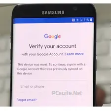 Samsung bypass google verify icon